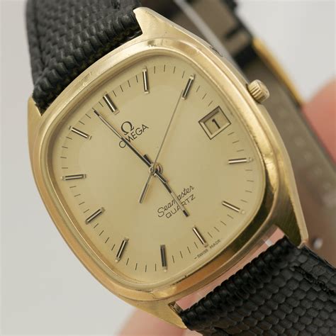 quartz omega seamaster|omega seamaster quartz vintage price.